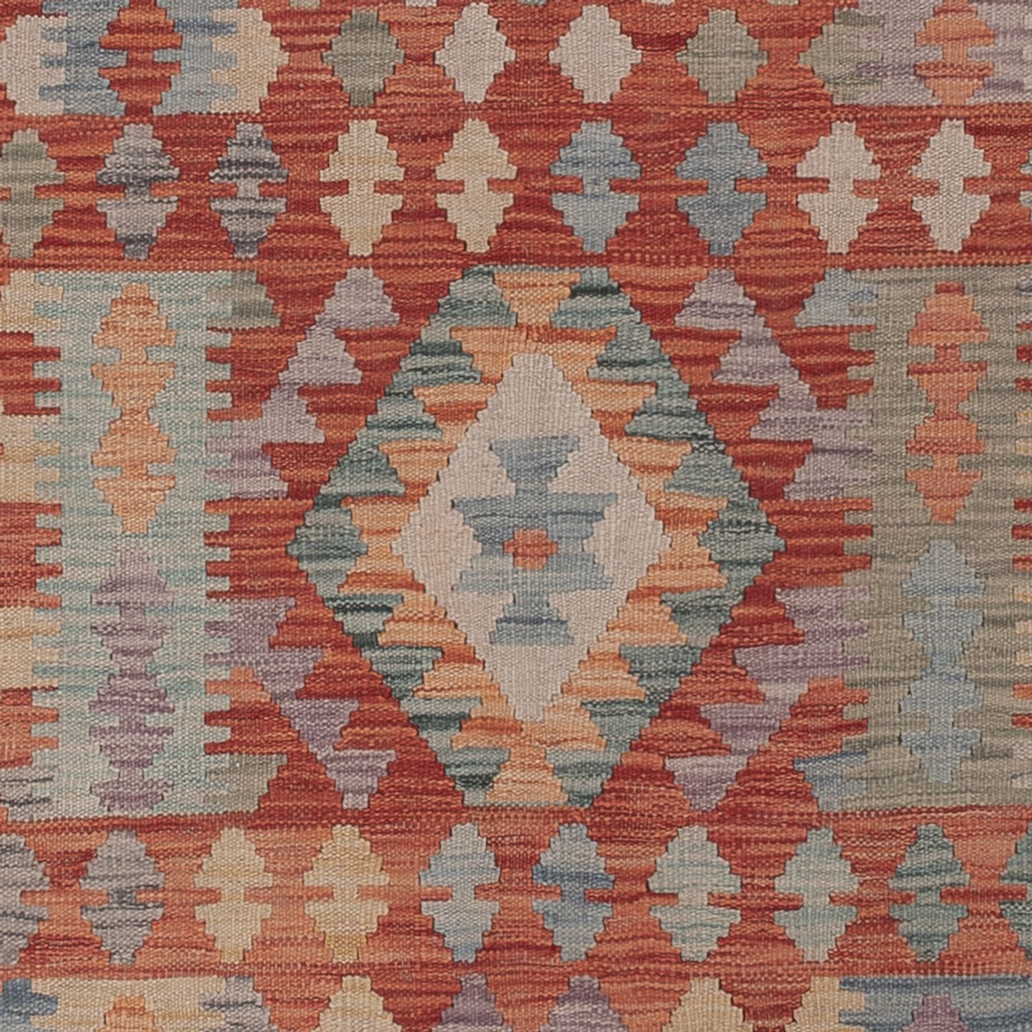 Kelim Rug - Splash - 299 x 242 cm - multicolored