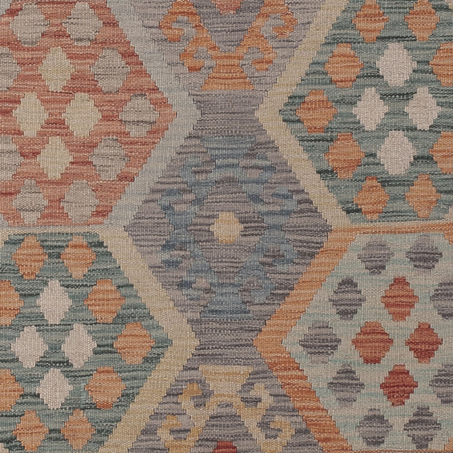 Kelim Rug - Splash - 297 x 208 cm - multicolored