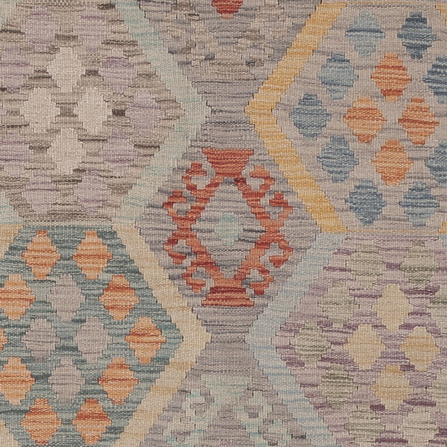 Kelim Rug - Splash - 299 x 203 cm - multicolored