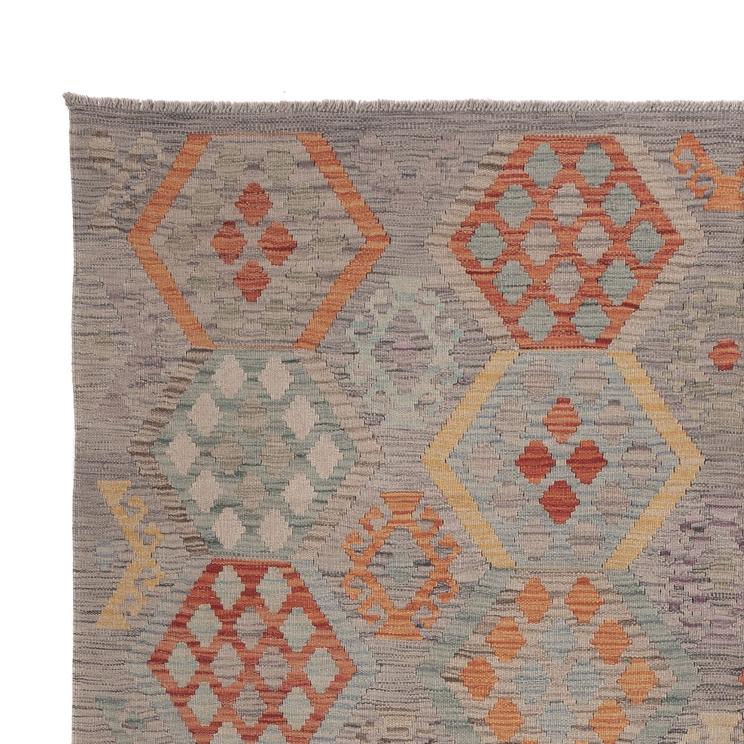 Kelim Rug - Splash - 298 x 202 cm - multicolored