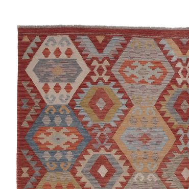 Tapete Kelim - Splash - 308 x 208 cm - multicolorido