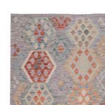 Kelim Rug - Splash - 299 x 211 cm - multicolored