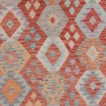 Kelim Rug - Splash - 295 x 197 cm - multicolored