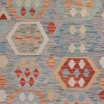 Kelim Rug - Splash - 252 x 183 cm - multicolored