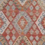 Kelimteppe - Splash - 238 x 174 cm - flerfarget