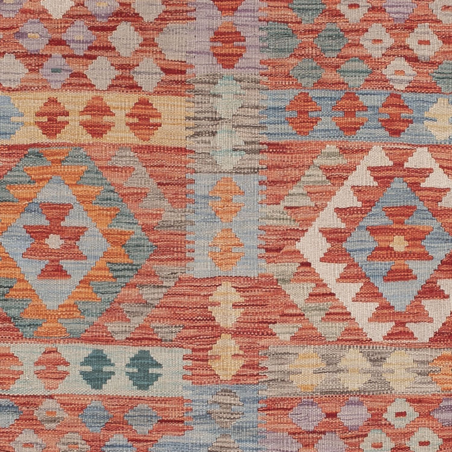 Kelim Rug - Splash - 245 x 179 cm - multicolored