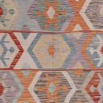 Kelimteppe - Splash - 249 x 180 cm - flerfarget