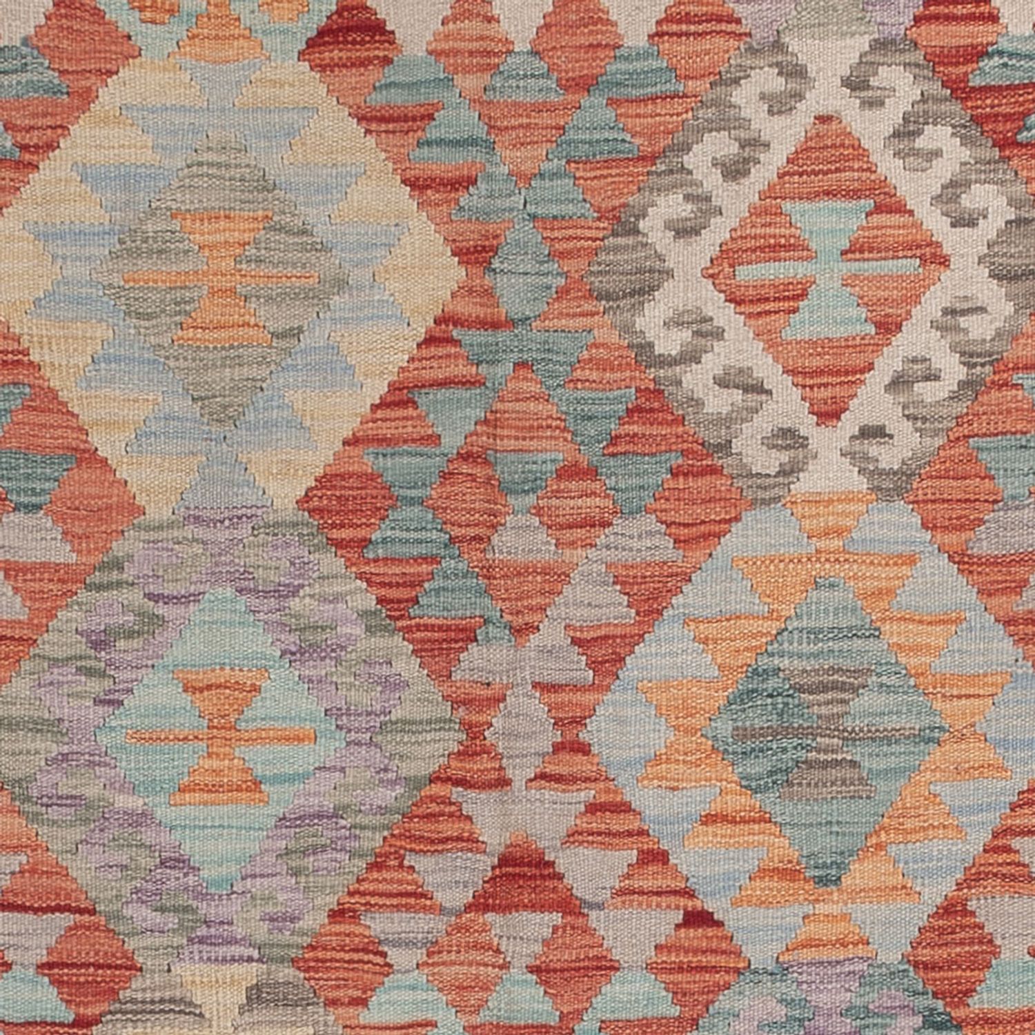 Kelim Rug - Splash - 237 x 177 cm - multicolored