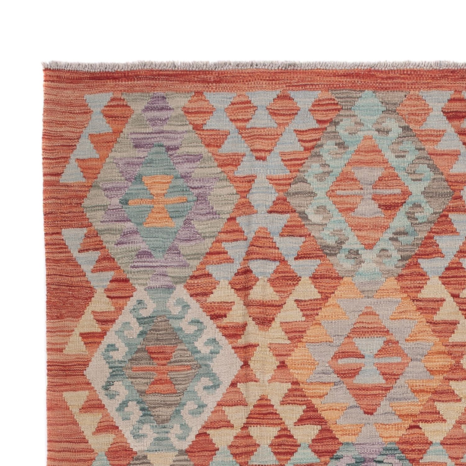 Kelim Rug - Splash - 237 x 177 cm - multicolored
