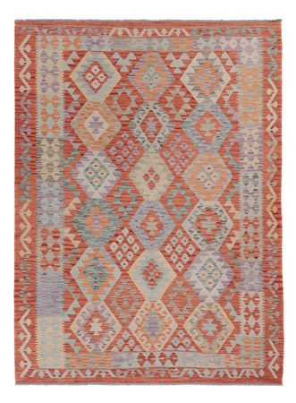 Kelim Rug - Splash - 243 x 178 cm - multicolored
