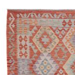 Kelim Rug - Splash - 243 x 178 cm - multicolored
