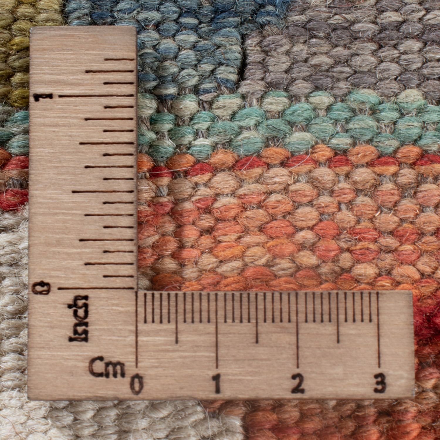 Kelim Rug - Splash - 230 x 176 cm - multicolored