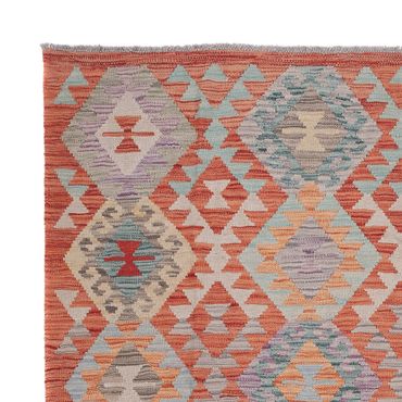 Tapete Kelim - Splash - 236 x 180 cm - multicolorido