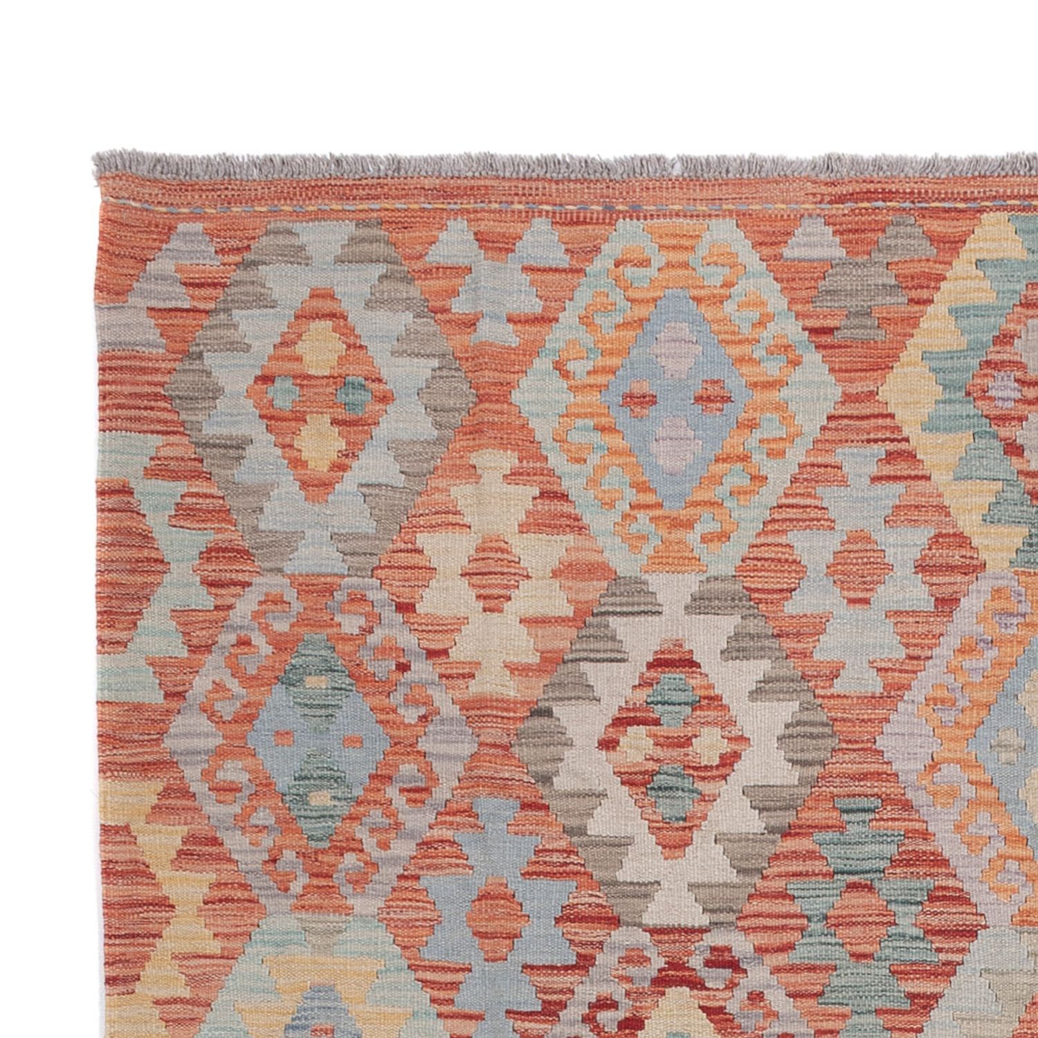 Kelim Rug - Splash - 245 x 174 cm - multicolored