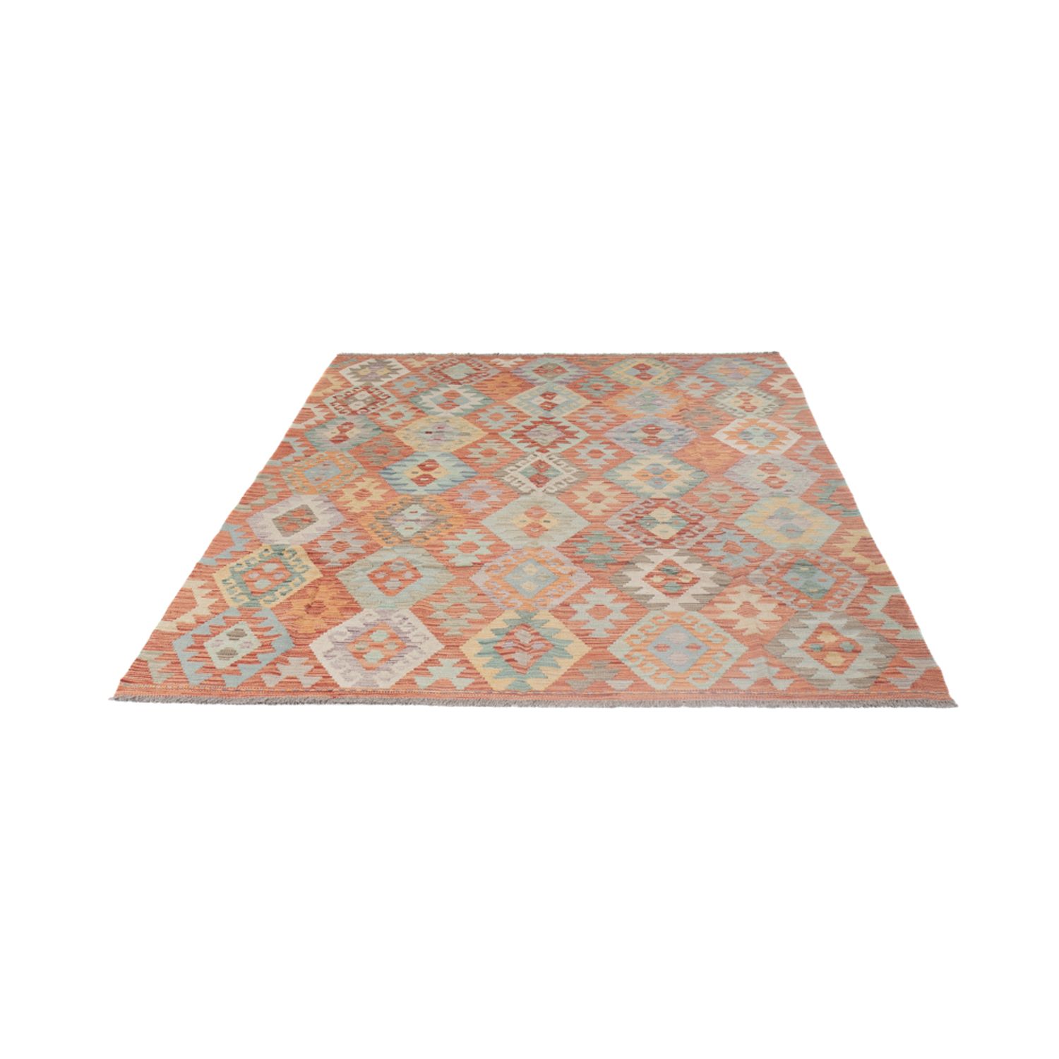 Kelim Rug - Splash - 245 x 174 cm - multicolored