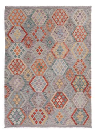 Kelim Rug - Splash - 238 x 175 cm - multicolored