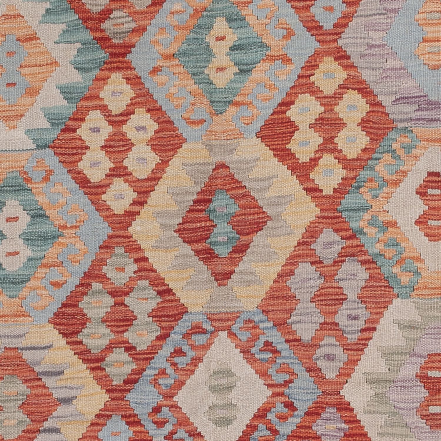 Kelim Rug - Splash - 239 x 177 cm - multicolored