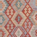 Kelim Rug - Splash - 239 x 177 cm - multicolored