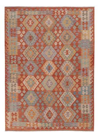 Kelim Rug - Splash - 252 x 181 cm - multicolored