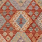 Kelim Rug - Splash - 252 x 181 cm - multicolored