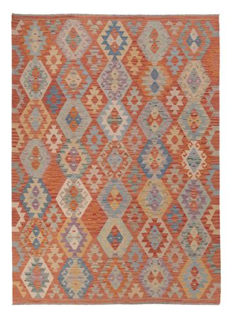 Kelim Rug - Splash - 243 x 178 cm - multicolored