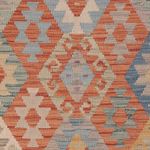 Kelim Rug - Splash - 243 x 178 cm - multicolored