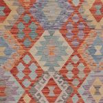 Kelim Rug - Splash - 248 x 177 cm - multicolored