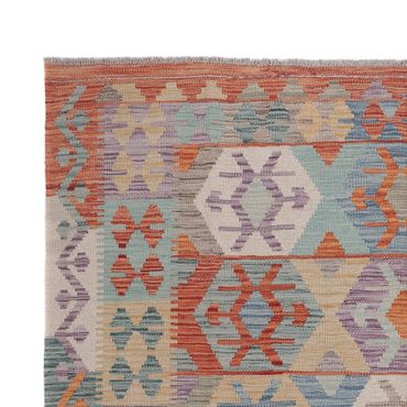 Kelim Rug - Splash - 239 x 168 cm - multicolored