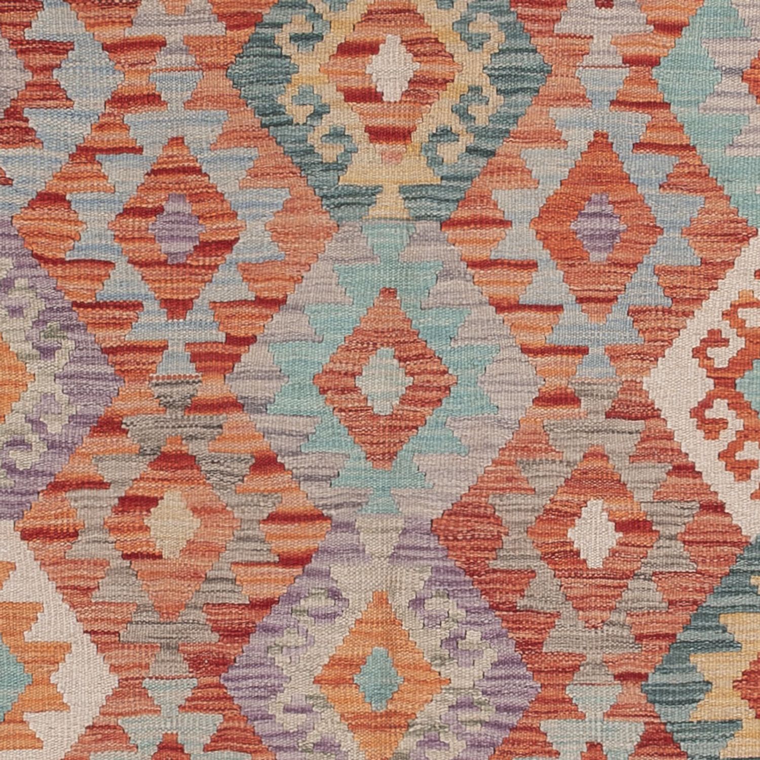 Kelim Rug - Splash - 232 x 181 cm - multicolored