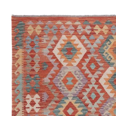 Kelim Rug - Splash - 232 x 181 cm - multicolored
