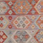 Kelimteppe - Splash - 242 x 178 cm - flerfarget