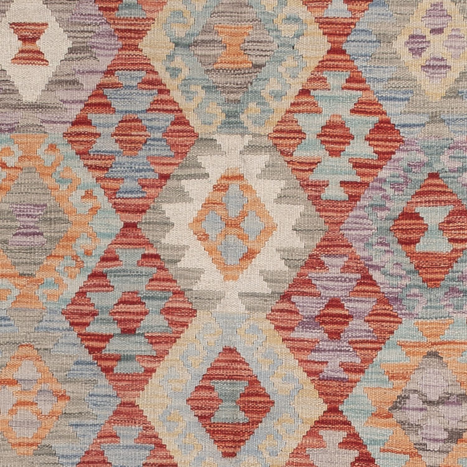 Kelimteppe - Splash - 224 x 166 cm - flerfarget