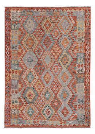 Kelim Rug - Splash - 251 x 181 cm - multicolored