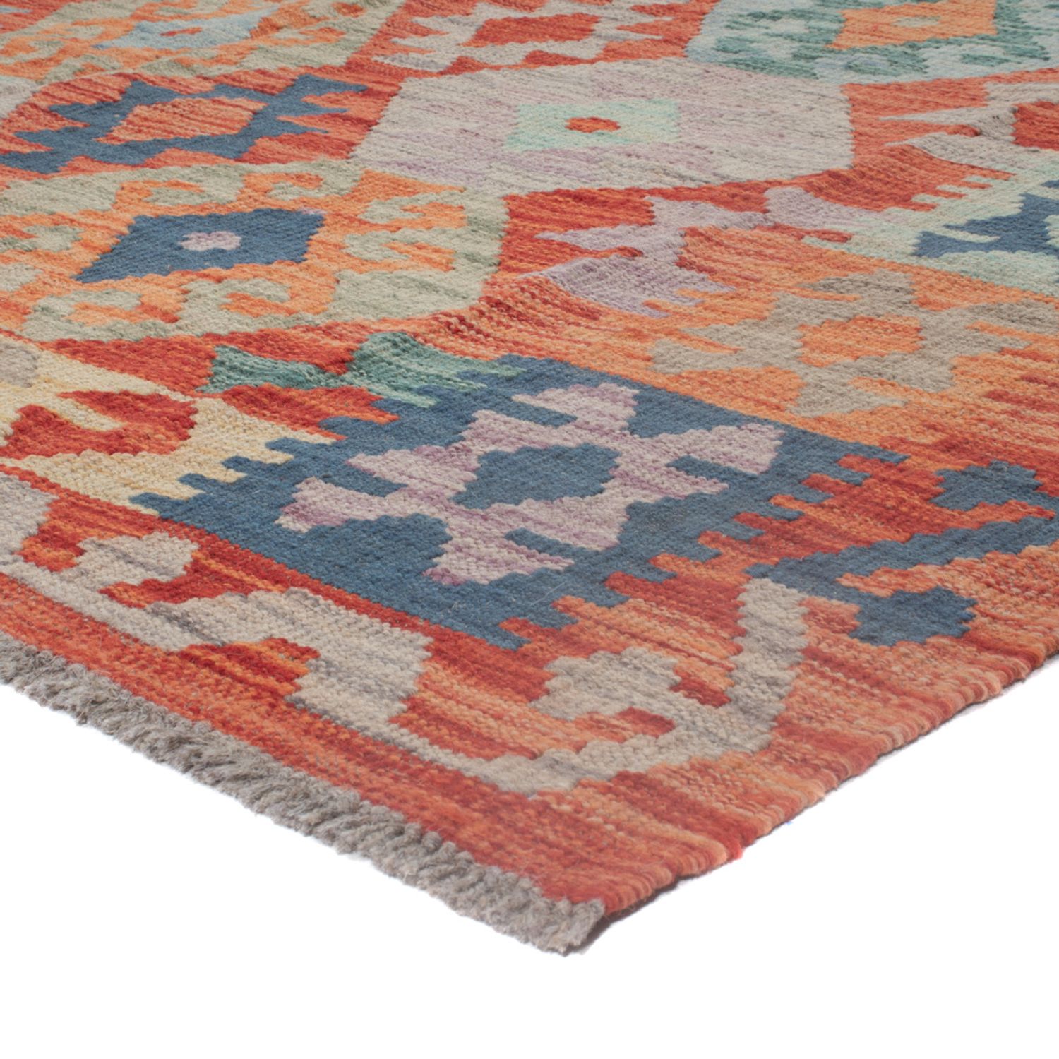 Kelim Rug - Splash - 245 x 170 cm - multicolored