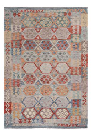 Kelim Rug - Splash - 244 x 167 cm - multicolored