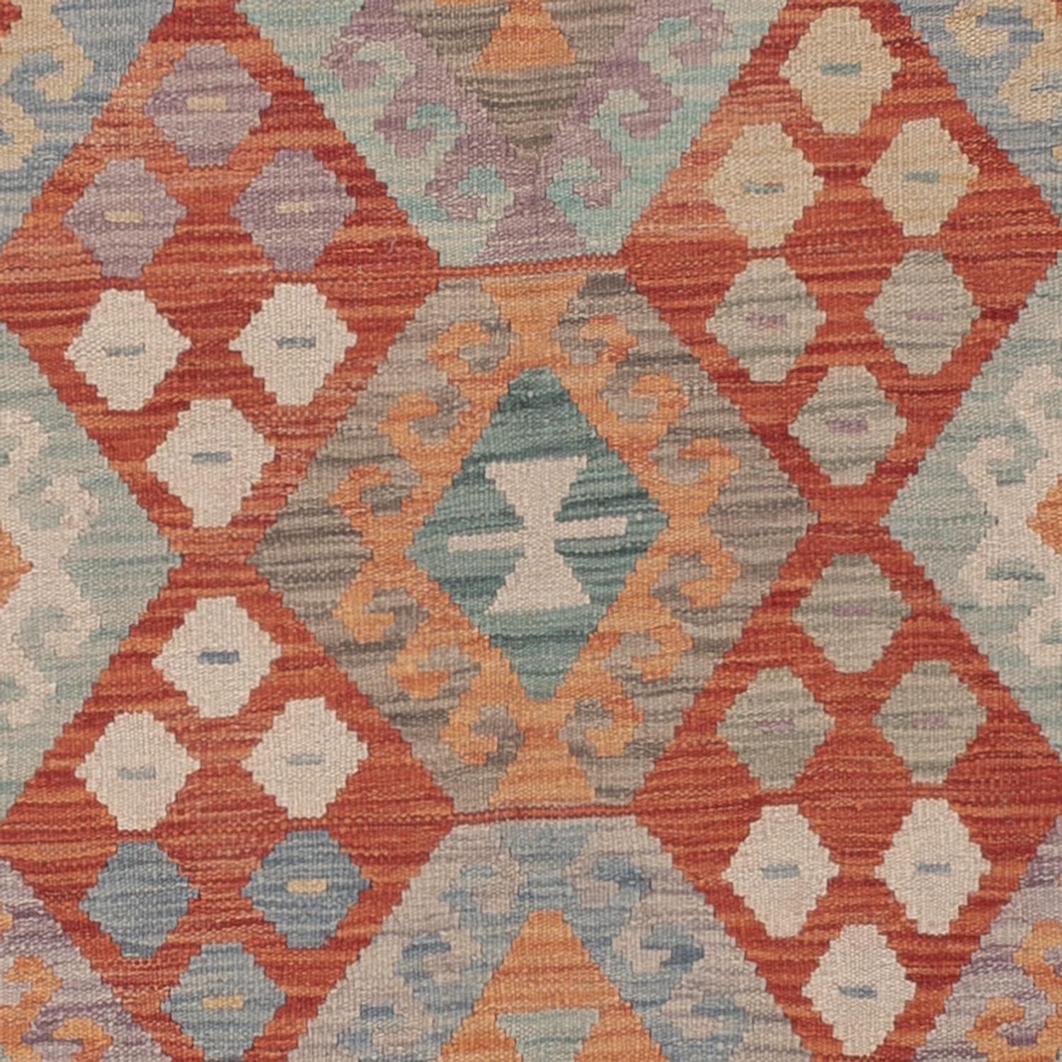 Kelimteppe - Splash - 250 x 181 cm - flerfarget