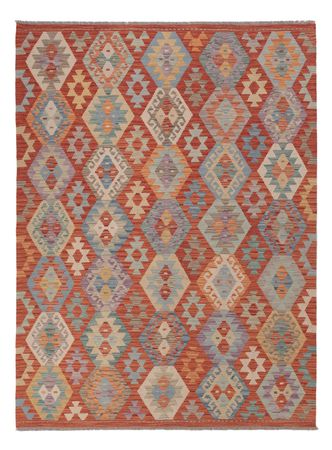 Kelim Rug - Splash - 243 x 177 cm - multicolored