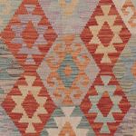 Kelimteppe - Splash - 252 x 178 cm - flerfarget