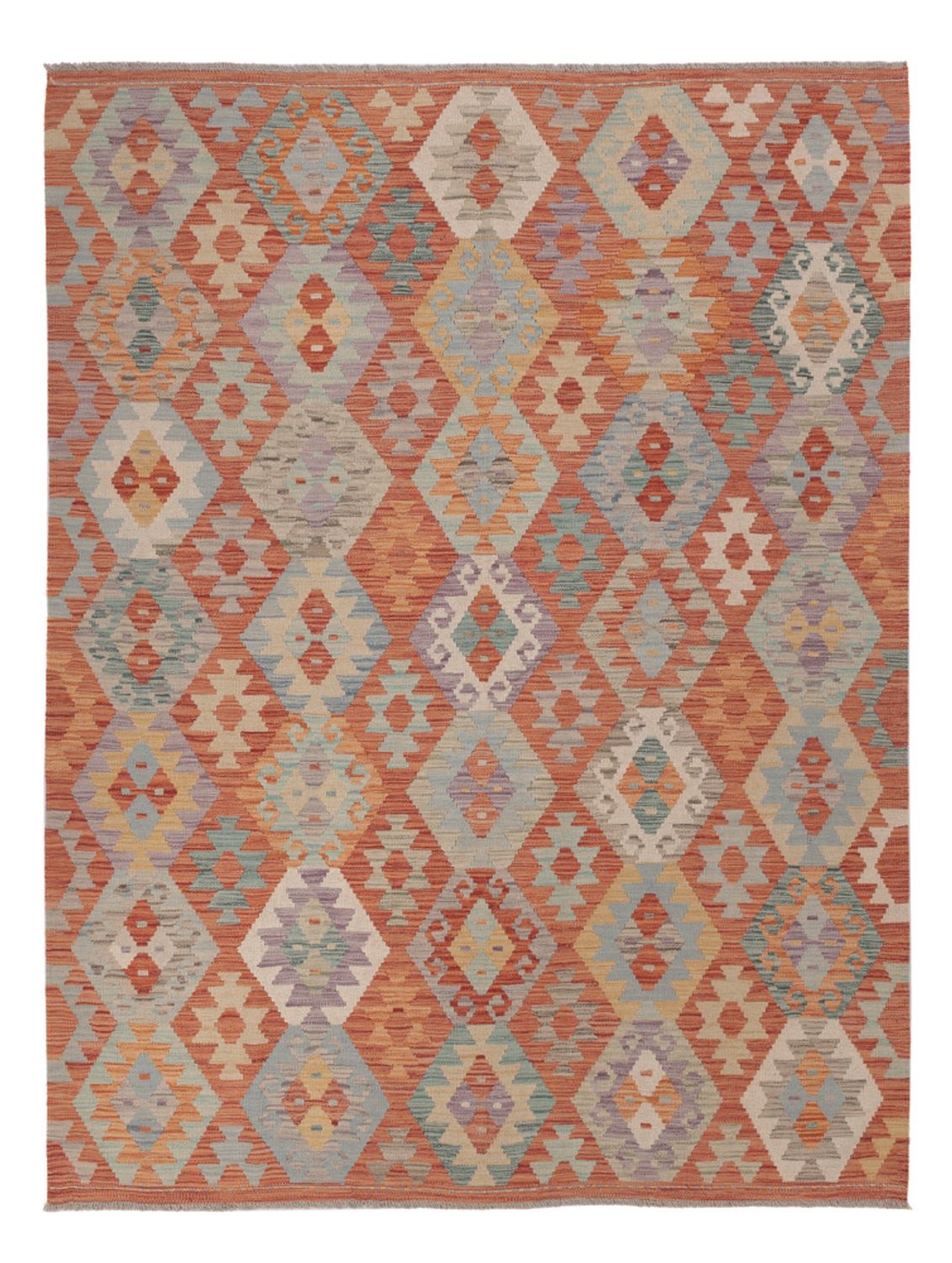 Kelim Rug - Splash - 244 x 177 cm - multicolored
