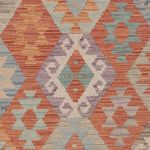 Kelim Rug - Splash - 244 x 177 cm - multicolored