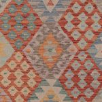 Kelimteppe - Splash - 248 x 180 cm - flerfarget