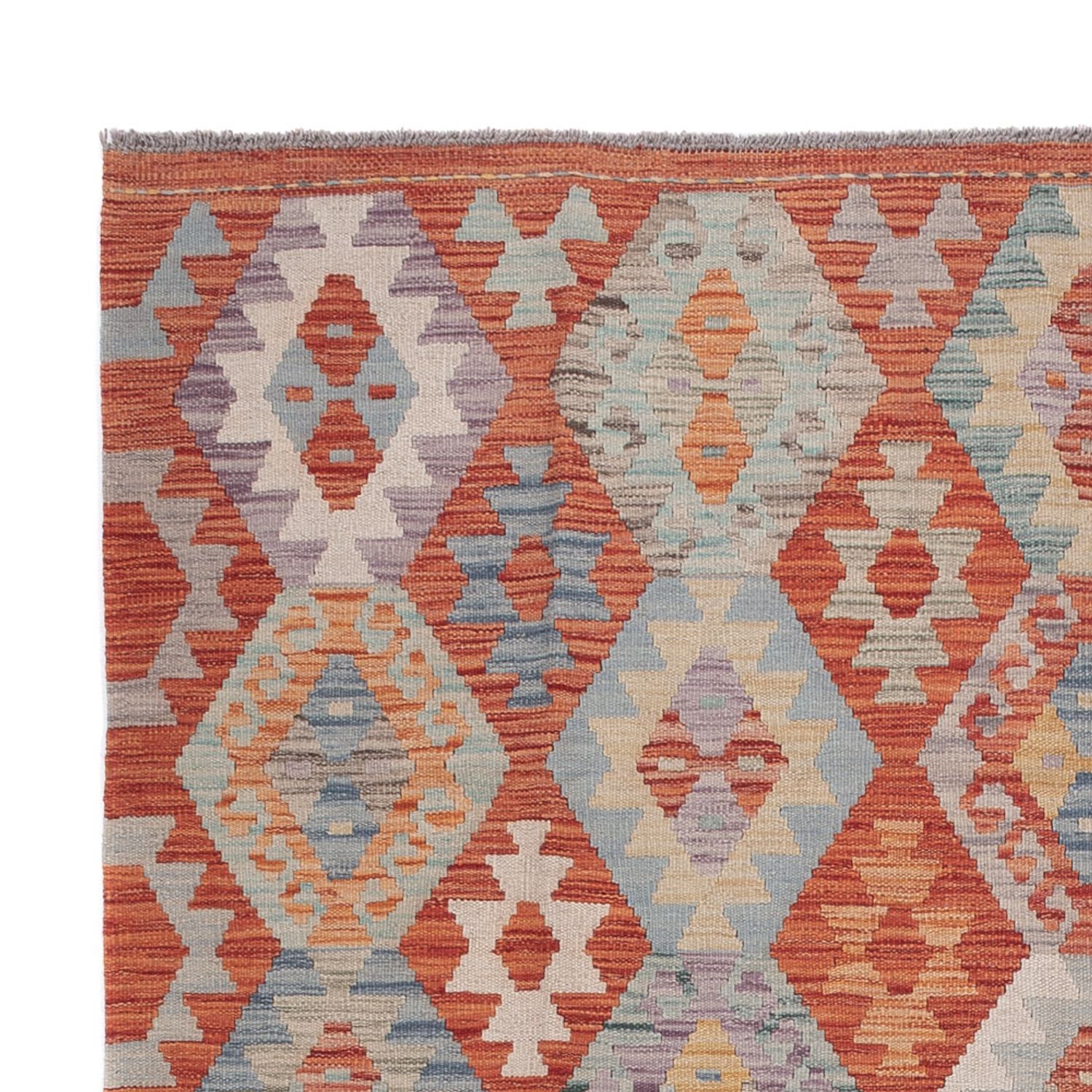 Kelim Rug - Splash - 237 x 178 cm - multicolored