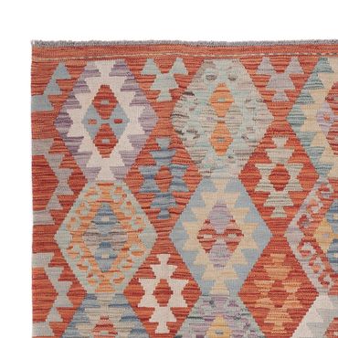 Kelim Rug - Splash - 237 x 178 cm - multicolored