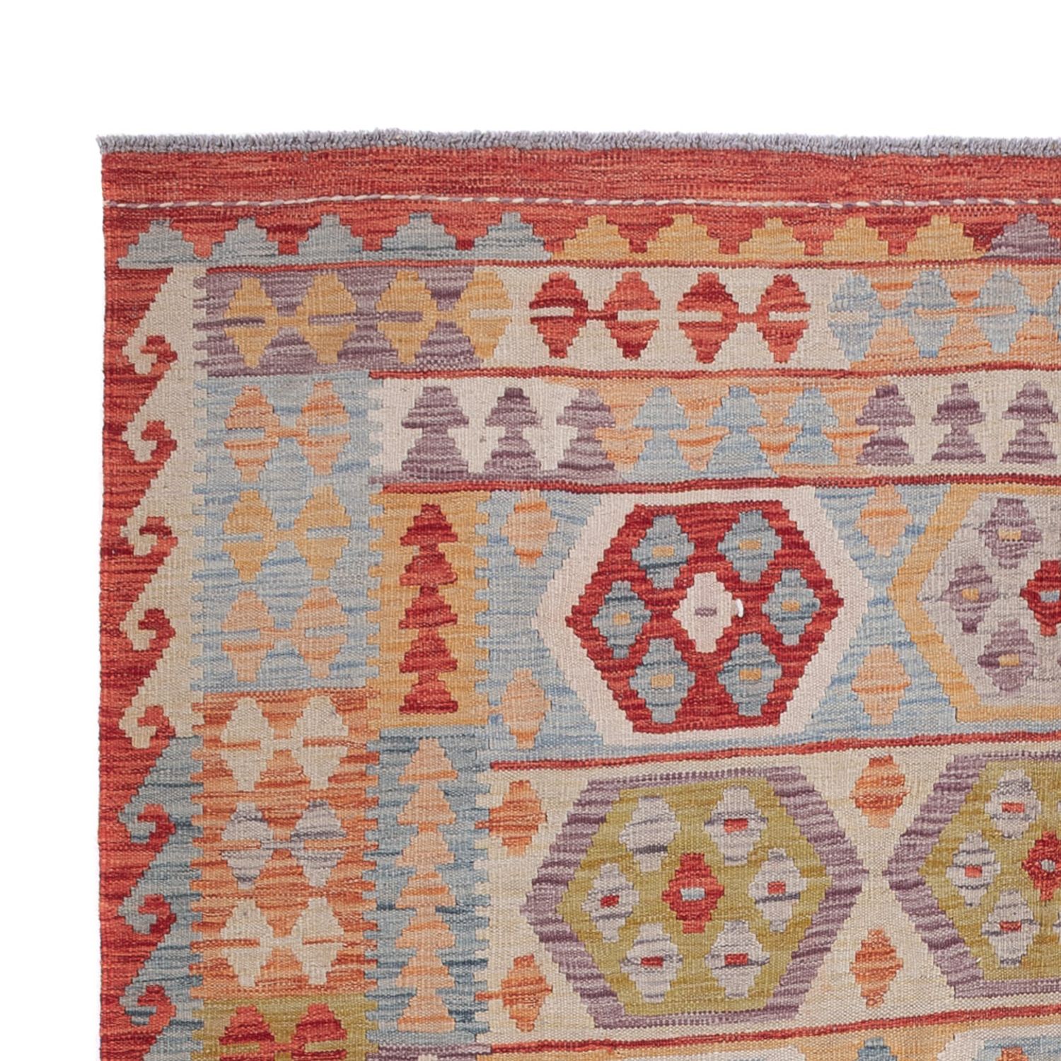 Kelim Rug - Splash - 250 x 180 cm - multicolored