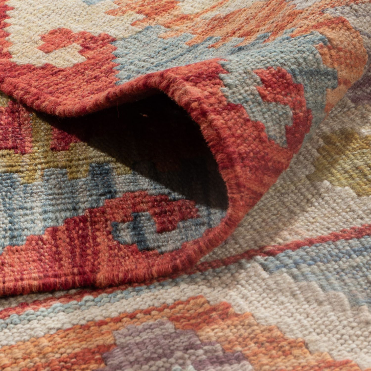 Kelim Rug - Splash - 250 x 180 cm - multicolored