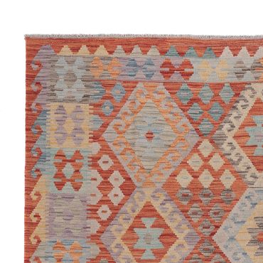 Kelim Rug - Splash - 245 x 185 cm - multicolored