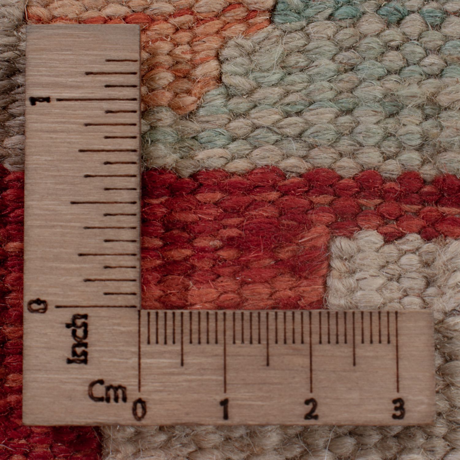 Kelim Rug - Splash - 193 x 149 cm - multicolored