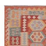Kelim Rug - Splash - 193 x 149 cm - multicolored