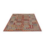 Kelim Rug - Splash - 193 x 149 cm - multicolored