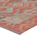 Kelim Rug - Splash - 196 x 147 cm - multicolored